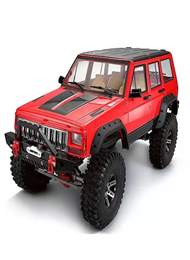 YSKMLOLP RC Car Hard Body Shell Kit,313mm Wheelbase Cherokee Body Car Shell for 1/10 RC Crawler Axial SCX10 & SCX10 II 90046 90047 TRX4 Kit (Red) - Image 4